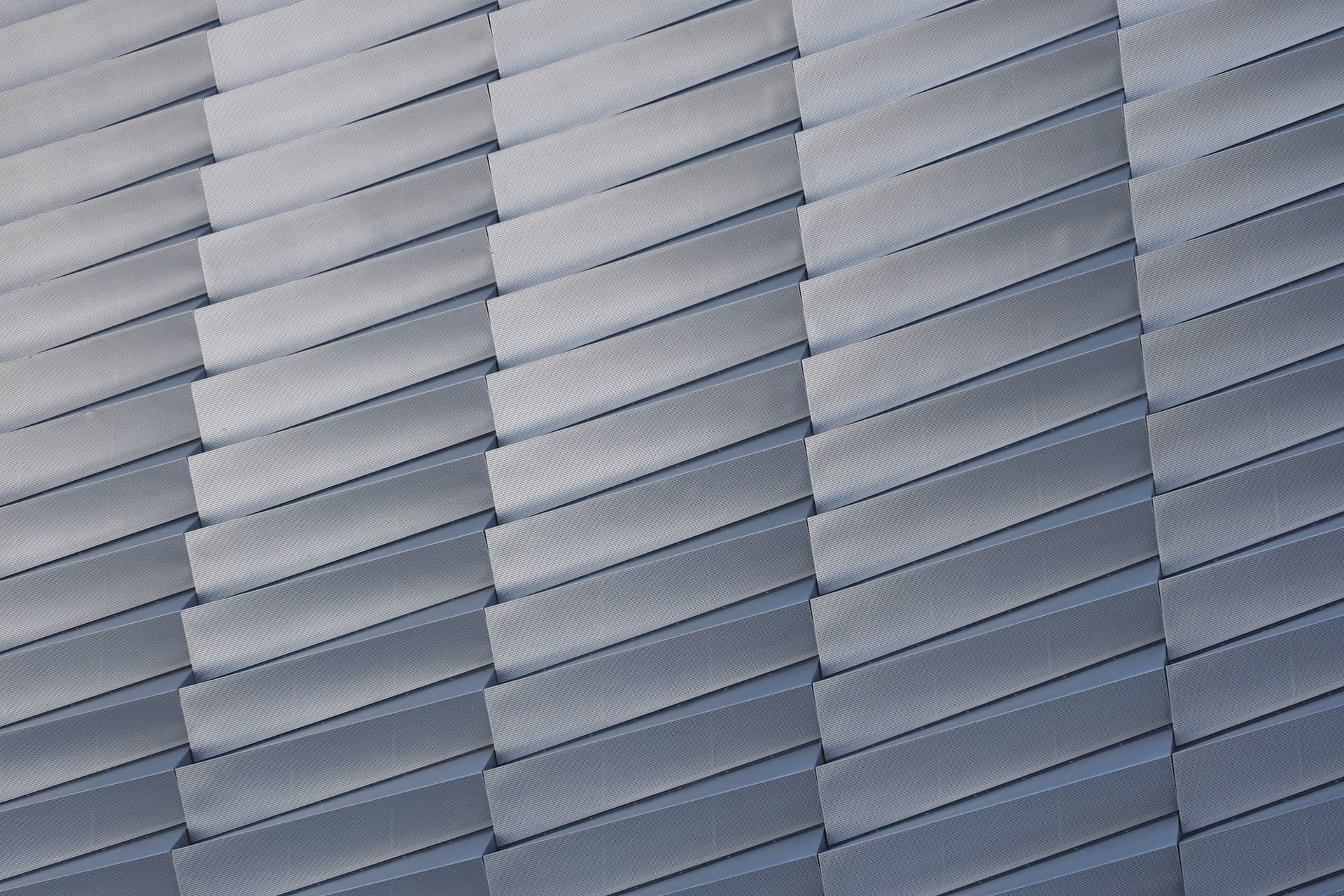 Angled view of honeycomb blind texture with soft shadows